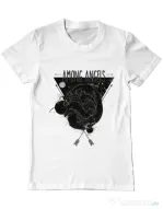 Tricou ADLER barbat Among angels Alb
