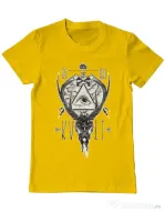Tricou ADLER barbat Dead kult Galben