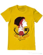 Tricou ADLER barbat Slick as thieves Galben