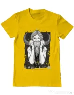 Tricou ADLER barbat The Daughters Of The Moon Galben