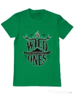 Tricou ADLER barbat The Wild Ones Verde mediu