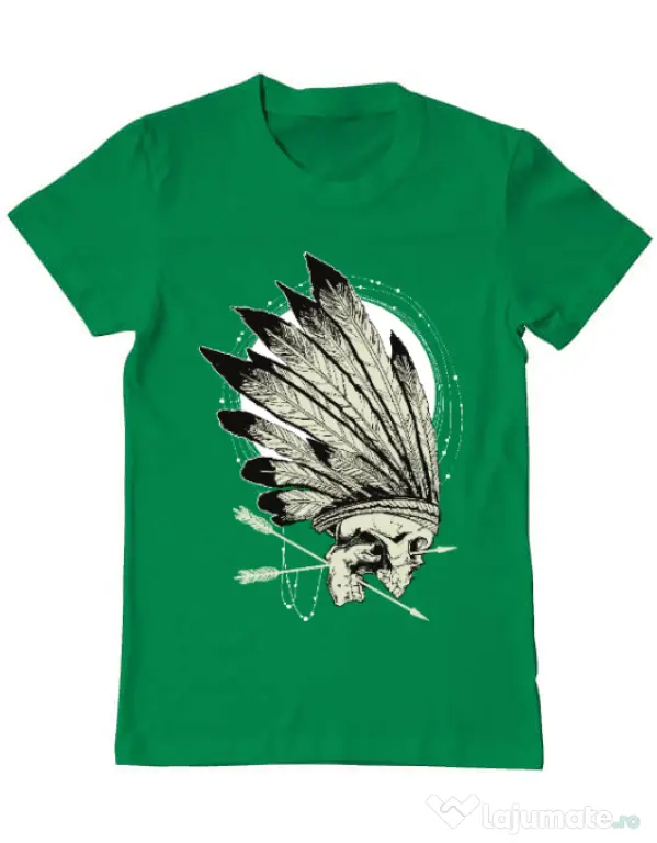 Tricou ADLER barbat Conquerors Verde mediu