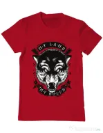 Tricou ADLER barbat My Land My Rules Rosu