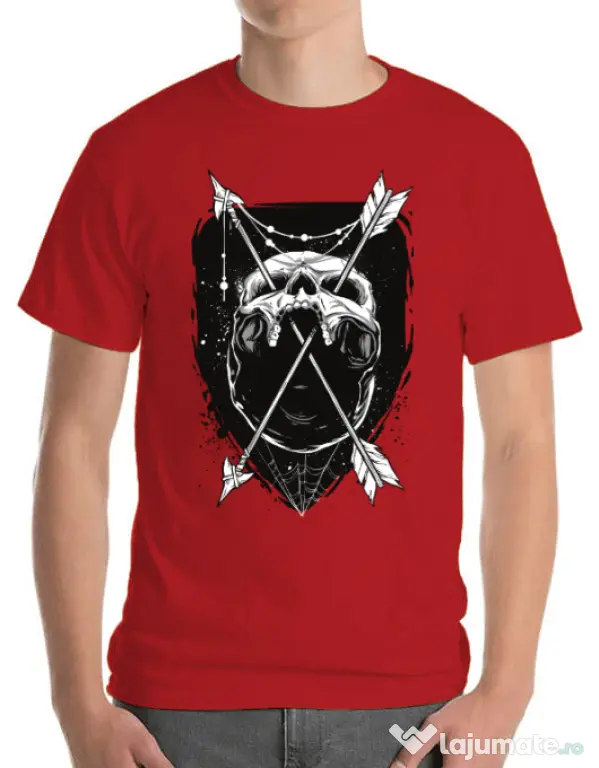 Tricou ADLER barbat Arrows Rosu