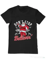 Tricou ADLER barbat Dont stop believin Negru