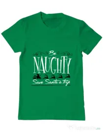 Tricou ADLER barbat Be naughty Verde mediu