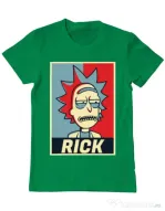 Tricou ADLER barbat Rick Verde mediu