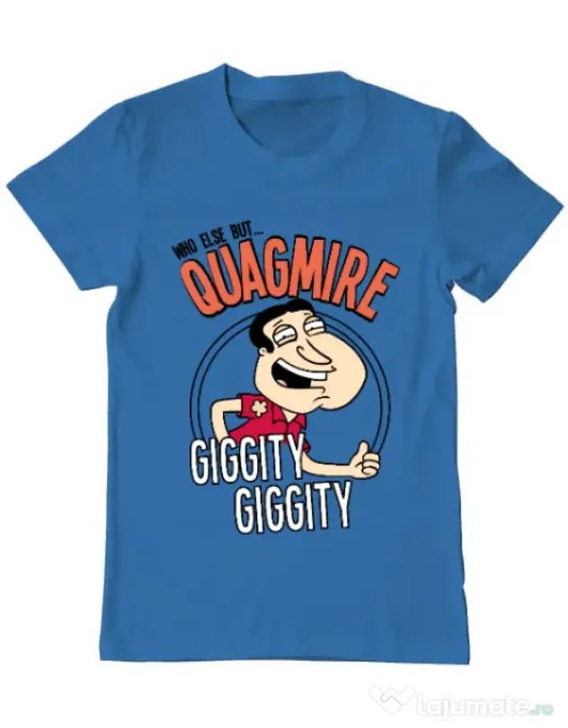 Tricou ADLER barbat Who else Albastru azuriu