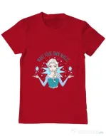 Tricou ADLER barbat Make your own magic Rosu