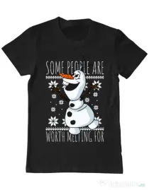 Tricou ADLER barbat Worth melting for Negru
