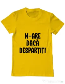 Tricou ADLER barbat Nu are sens 2 Galben
