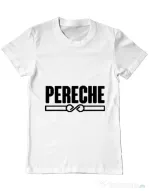 Tricou ADLER barbat Pereche Alb