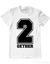 Tricou ADLER barbat Together Alb