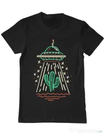 Tricou ADLER barbat UFO Negru