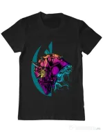Tricou ADLER barbat Helmet Negru