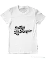 Tricou ADLER barbat Lil monster Alb