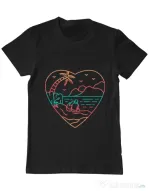 Tricou ADLER barbat True love in nature Negru