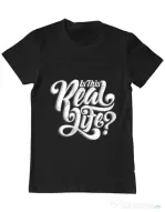 Tricou ADLER barbat Is this real life Negru