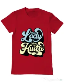 Tricou ADLER barbat This lady Rosu