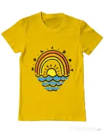 Tricou ADLER barbat Holiday Galben