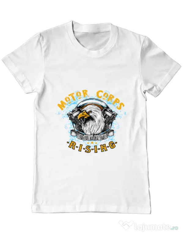 Tricou ADLER barbat Eagle Alb