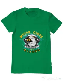 Tricou ADLER barbat Eagle Verde mediu