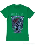 Tricou ADLER barbat Fallen angel Verde mediu