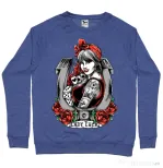 Bluza ADLER barbat Lady luck Albastru melanj