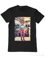 Tricou ADLER barbat Tiger head Negru