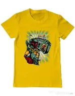 Tricou ADLER barbat Ghetobobaster Galben