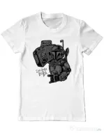 Tricou ADLER barbat Mr Boba Boba Alb
