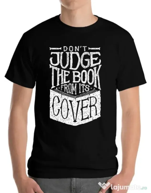 Tricou ADLER barbat Book cover Negru