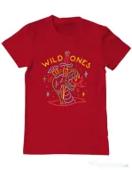 Tricou ADLER barbat Wild ones Rosu
