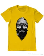 Tricou ADLER barbat Bone sailor Galben