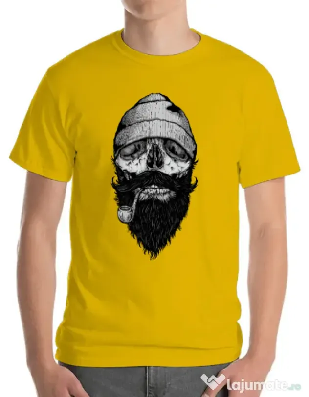 Tricou ADLER barbat Bone sailor Galben