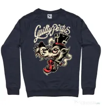 Bluza ADLER barbat Guilty parties Denim inchis