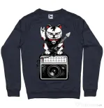 Bluza ADLER barbat Lets rock Denim inchis