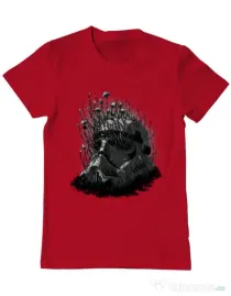 Tricou ADLER barbat Shroom trooper Rosu
