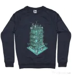 Bluza ADLER barbat Sound zone Denim inchis