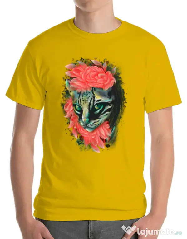 Tricou ADLER barbat Offspring Galben