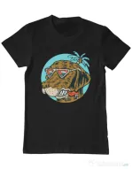 Tricou ADLER barbat Chill dog Negru