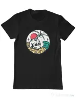 Tricou ADLER barbat Skull and beach Negru