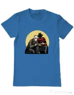 Tricou ADLER barbat Gamers Albastru azuriu