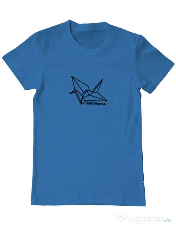 Tricou ADLER barbat Swan Albastru azuriu