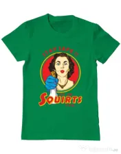 Tricou ADLER barbat Squirts Verde mediu