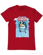 Tricou ADLER barbat Cleaning league gel Rosu