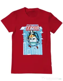 Tricou ADLER barbat Cleaning league gel Rosu