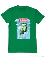 Tricou ADLER barbat Cleaning league Soap Verde mediu