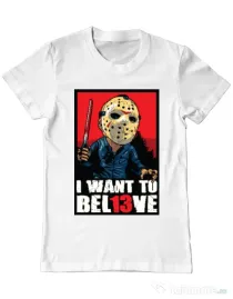Tricou ADLER barbat Believe Jason Alb
