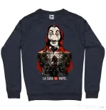 Bluza ADLER barbat La casa de papel Denim inchis